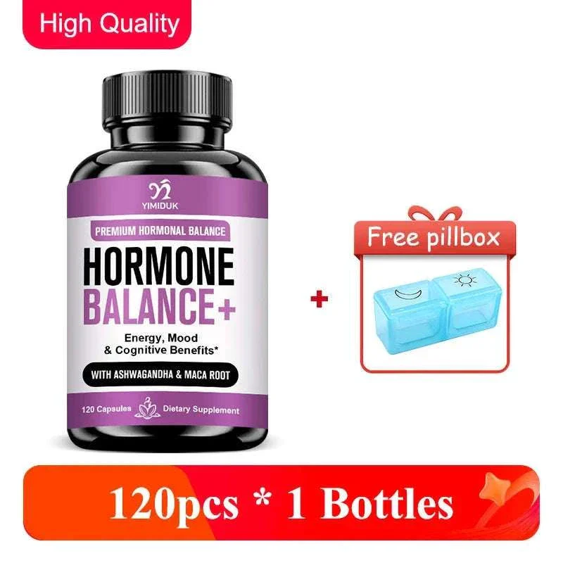 Adaptogen Herb Complex Hormone Balance Supplement with Vitamin B6 - Image 9