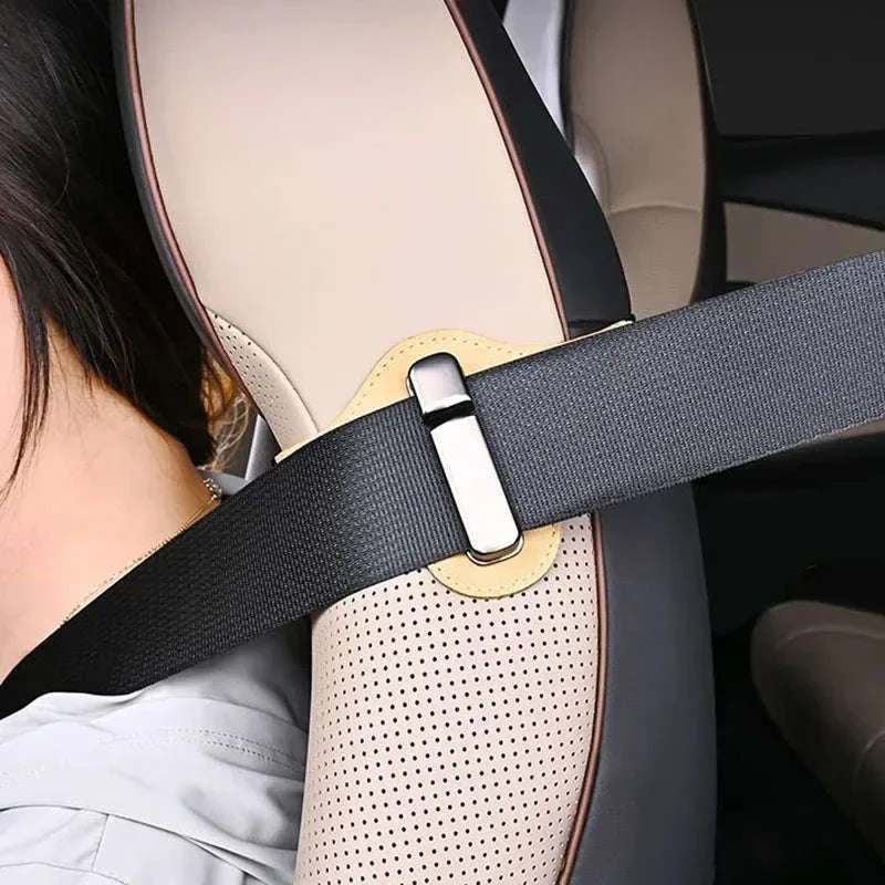 Adjustable Car Seat Belt Fixator Clip for Comfortable Fit - Image 6