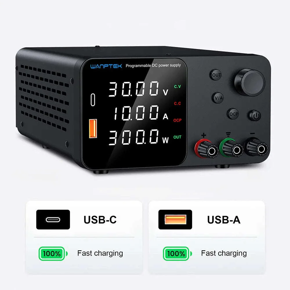 Adjustable Laboratory DC Power Supply with Short Circuit Alarm - Image 4