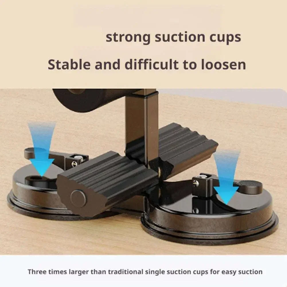 Adjustable Sit-Up Aid Bar with Suction Base for Home Ab Workouts - Image 16