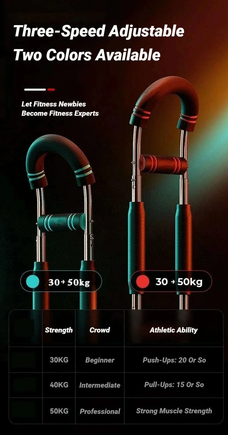 Adjustable U-Shaped Arm Exerciser with Foam Handles - Image 7