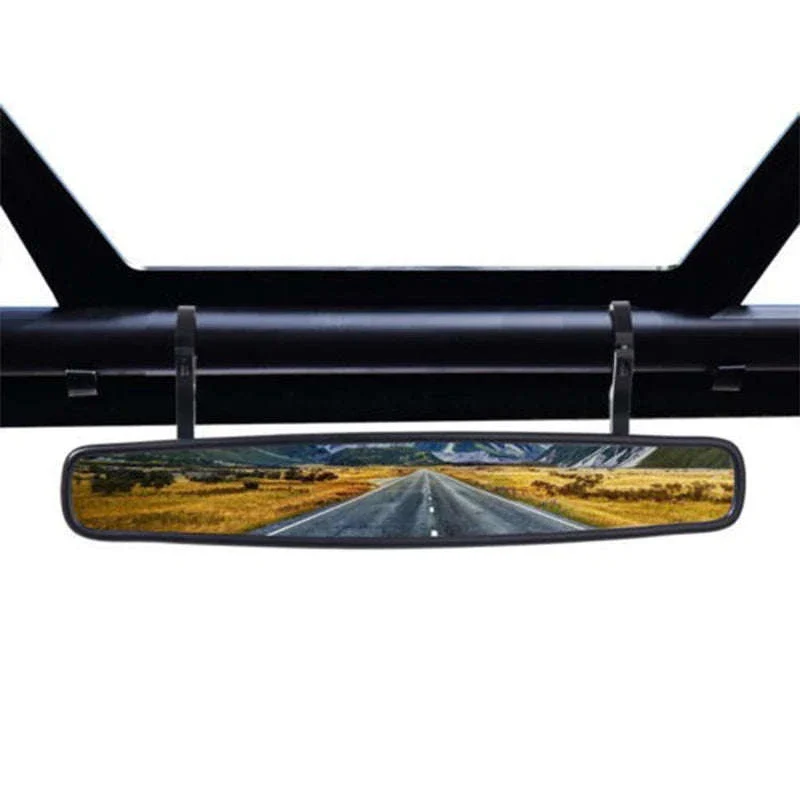Adjustable UTV Rear View Convex Mirror with 2-Inch Clamp - Image 11