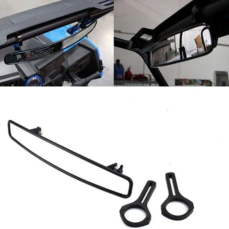 Adjustable UTV Rear View Convex Mirror with 2-Inch Clamp - Image 14