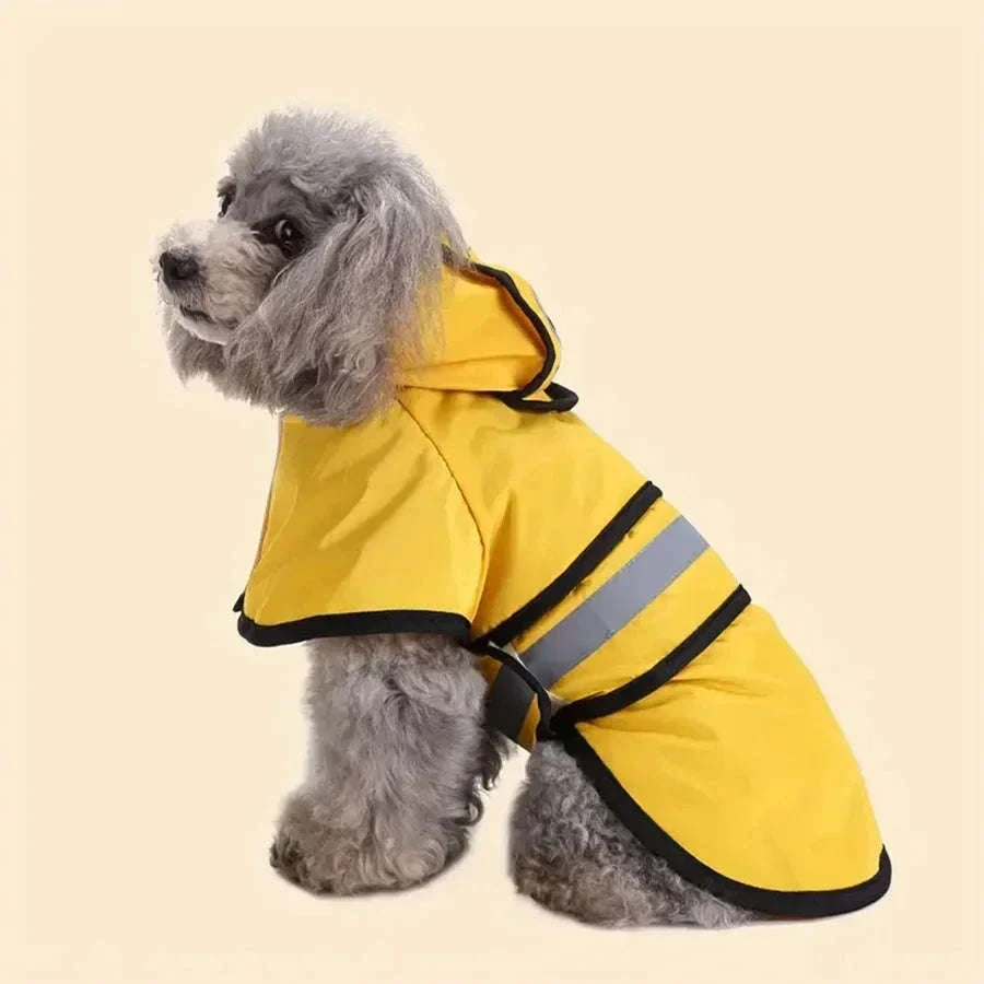 Adjustable Waterproof Dog Raincoat for Dry, Comfortable Walks