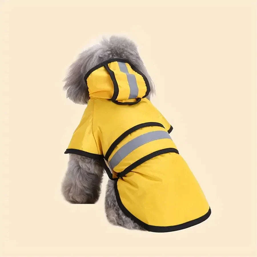 Adjustable Waterproof Dog Raincoat for Dry, Comfortable Walks - Image 3