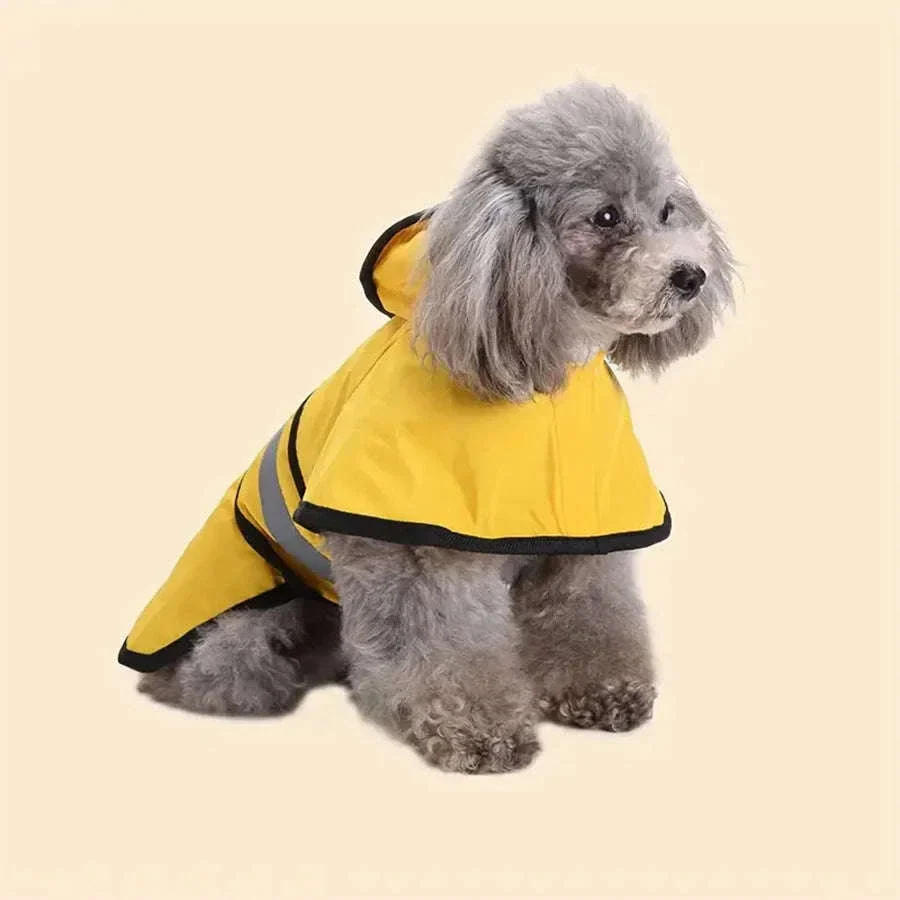 Adjustable Waterproof Dog Raincoat for Dry, Comfortable Walks - Image 4