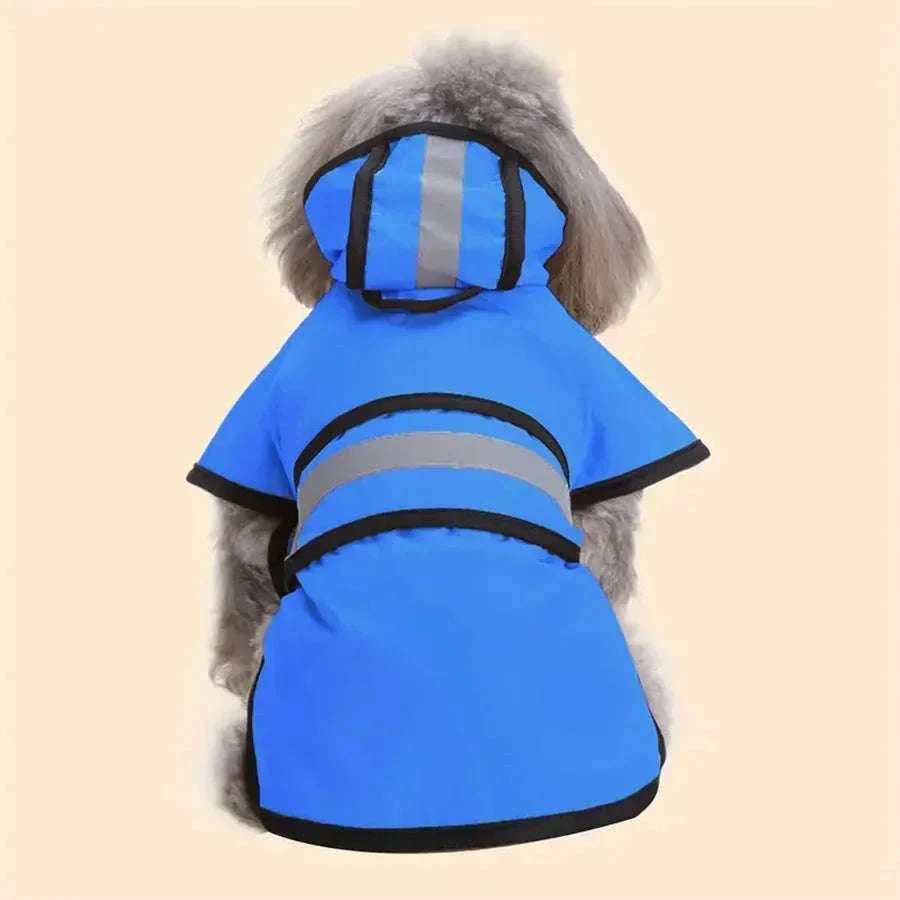 Adjustable Waterproof Dog Raincoat for Dry, Comfortable Walks - Image 7