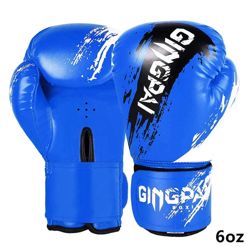 Adult Boxing Gloves 10oz PU Leather Training Mitts - Image 10