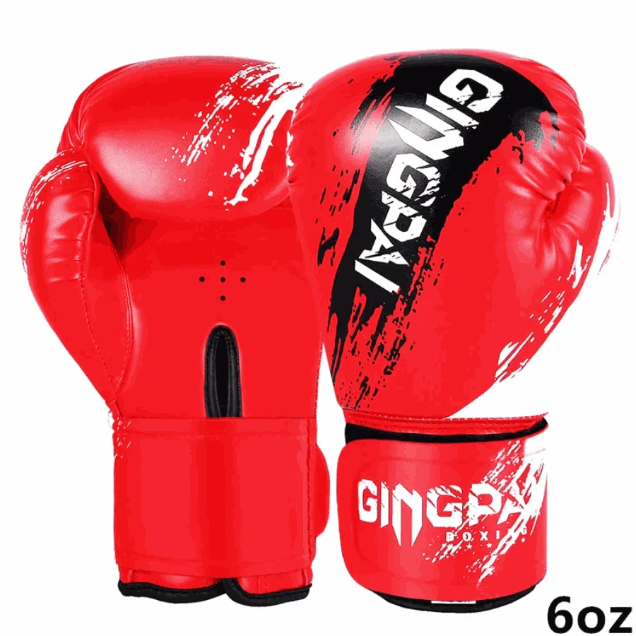 Adult Boxing Gloves 10oz PU Leather Training Mitts - Image 12