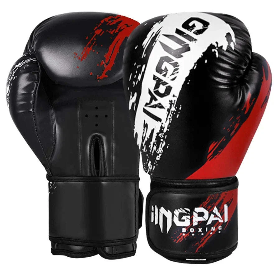 Adult Boxing Gloves 10oz PU Leather Training Mitts - Image 14