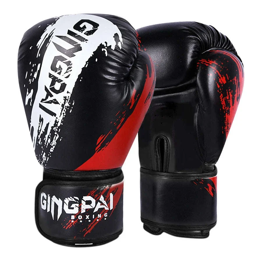 Adult Boxing Gloves 10oz PU Leather Training Mitts - Image 15