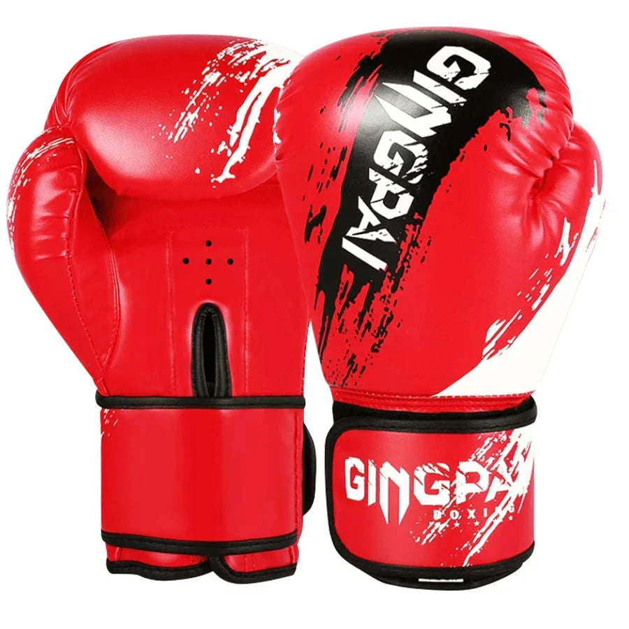 Adult Boxing Gloves 10oz PU Leather Training Mitts - Image 16