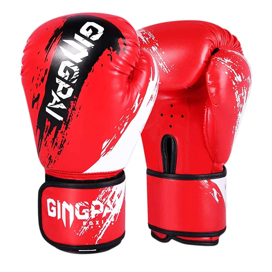 Adult Boxing Gloves 10oz PU Leather Training Mitts - Image 17
