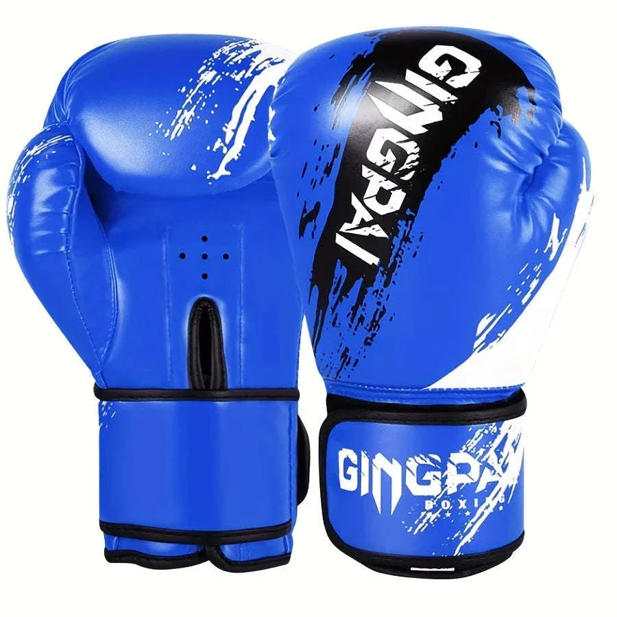 Adult Boxing Gloves 10oz PU Leather Training Mitts - Image 18