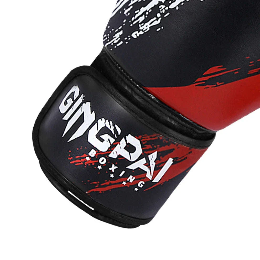 Adult Boxing Gloves 10oz PU Leather Training Mitts - Image 19