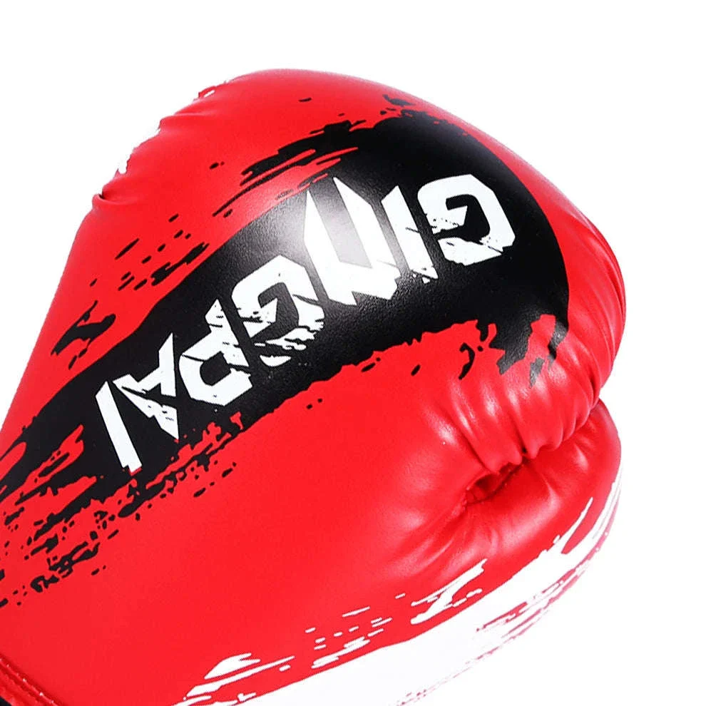 Adult Boxing Gloves 10oz PU Leather Training Mitts - Image 21