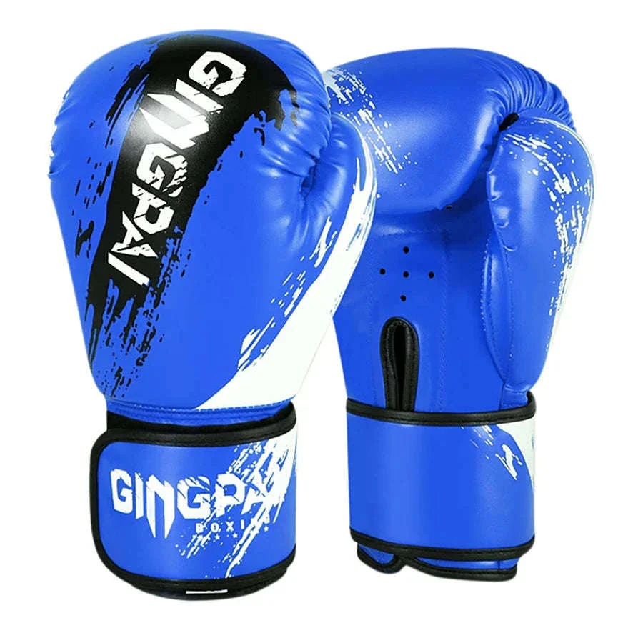 Adult Boxing Gloves 10oz PU Leather Training Mitts - Image 22