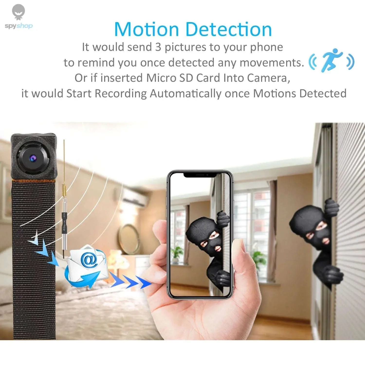 HD Security Camera with Live Remote Viewing and Recording - Image 3