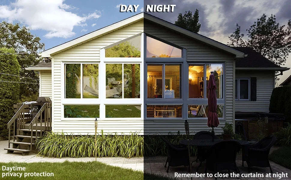 One Way Window Film Mirror Effect Tint for Daytime Privacy - Image 11