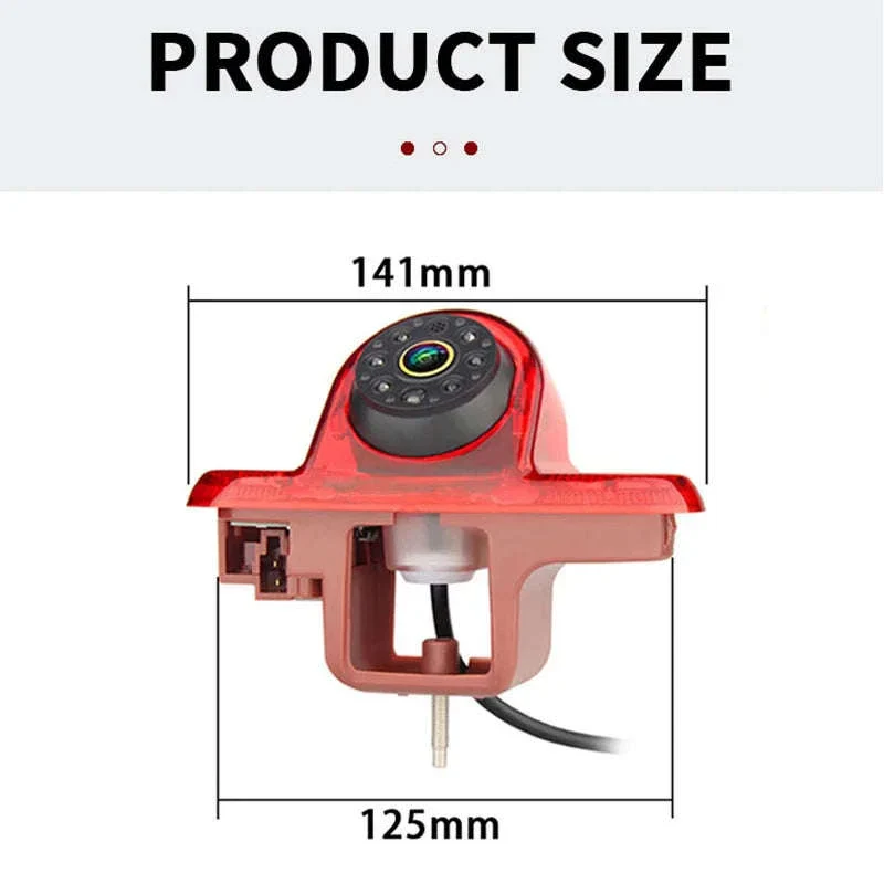 1080P AHD Reverse Camera Brake Light for Trafic Vivaro Combo - Image 4