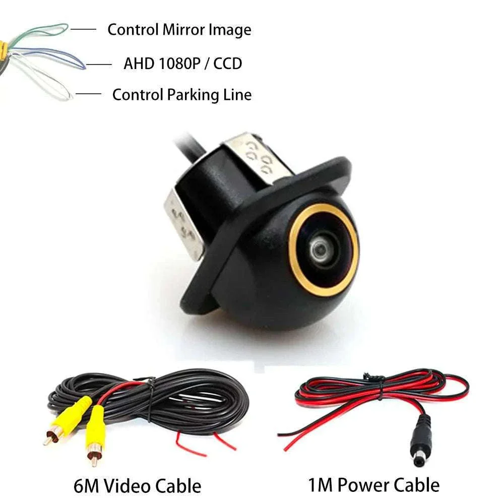 1080P Fisheye Backup Camera with 170° Wide View & Night Vision - Image 8