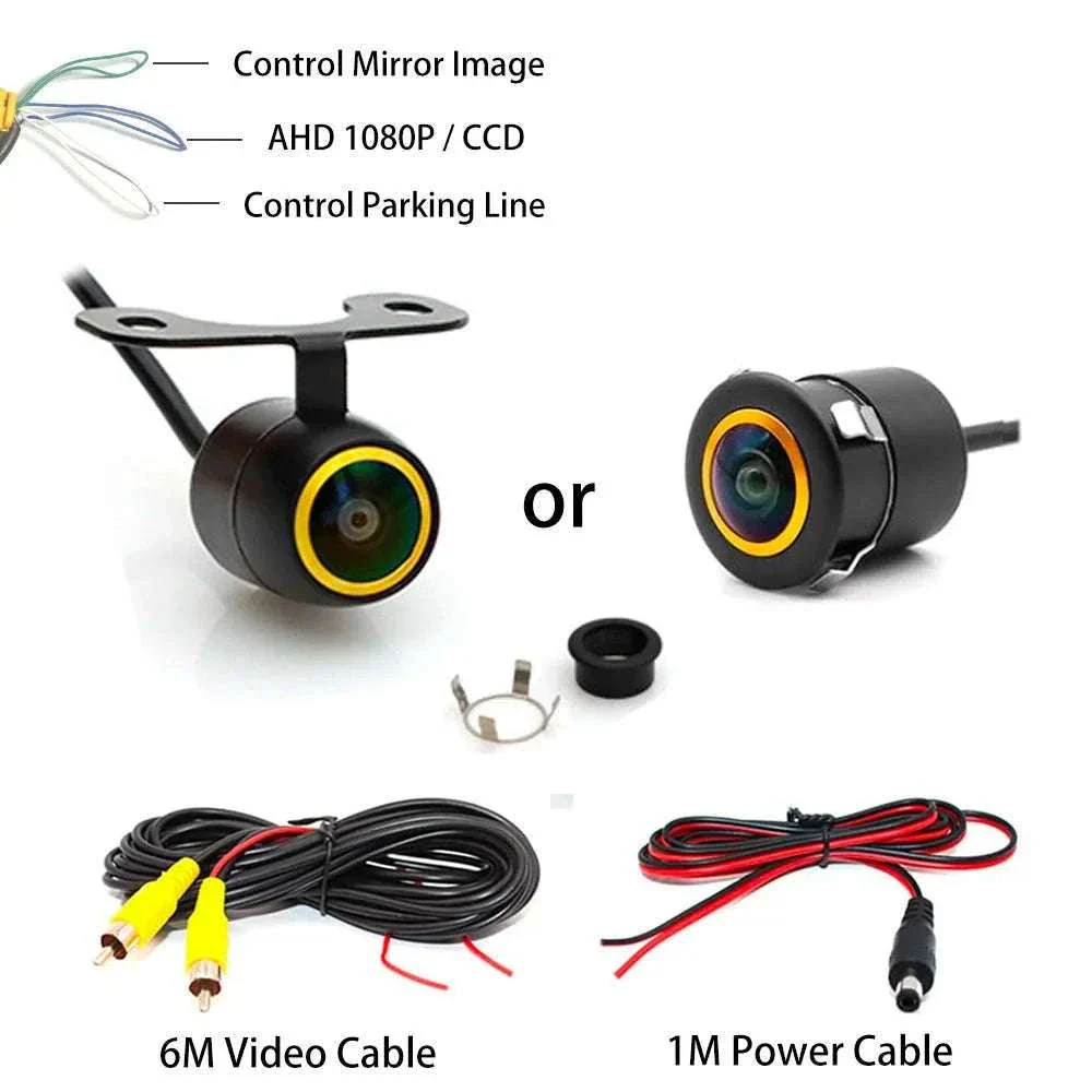 1080P Fisheye Backup Camera with 170° Wide View & Night Vision - Image 9