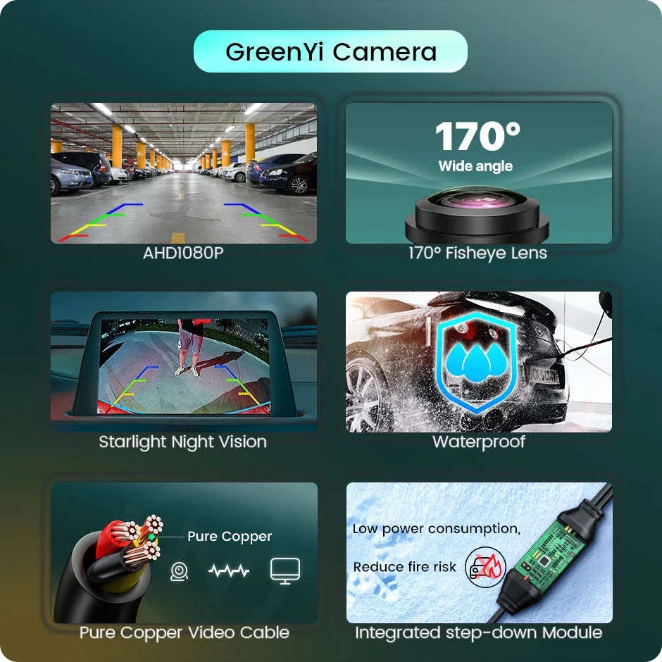 AHD1080P Car Backup Camera for Clear Reversing - Image 2