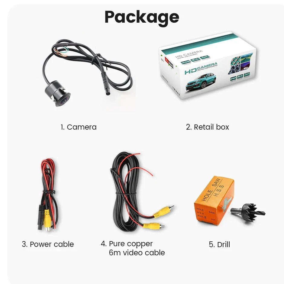 AHD1080P Car Backup Camera for Clear Reversing - Image 7