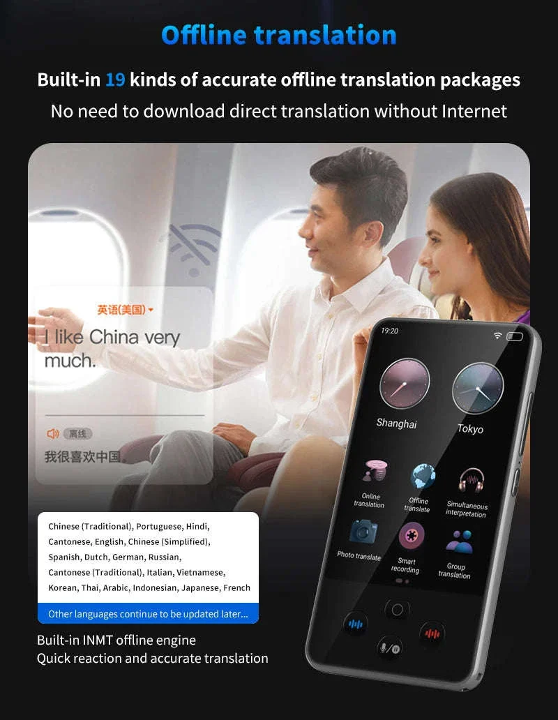 AI Language Translator Device with Real-Time Voice & Photo Translation - Image 11