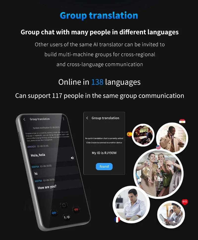 AI Language Translator Device with Real-Time Voice & Photo Translation - Image 16