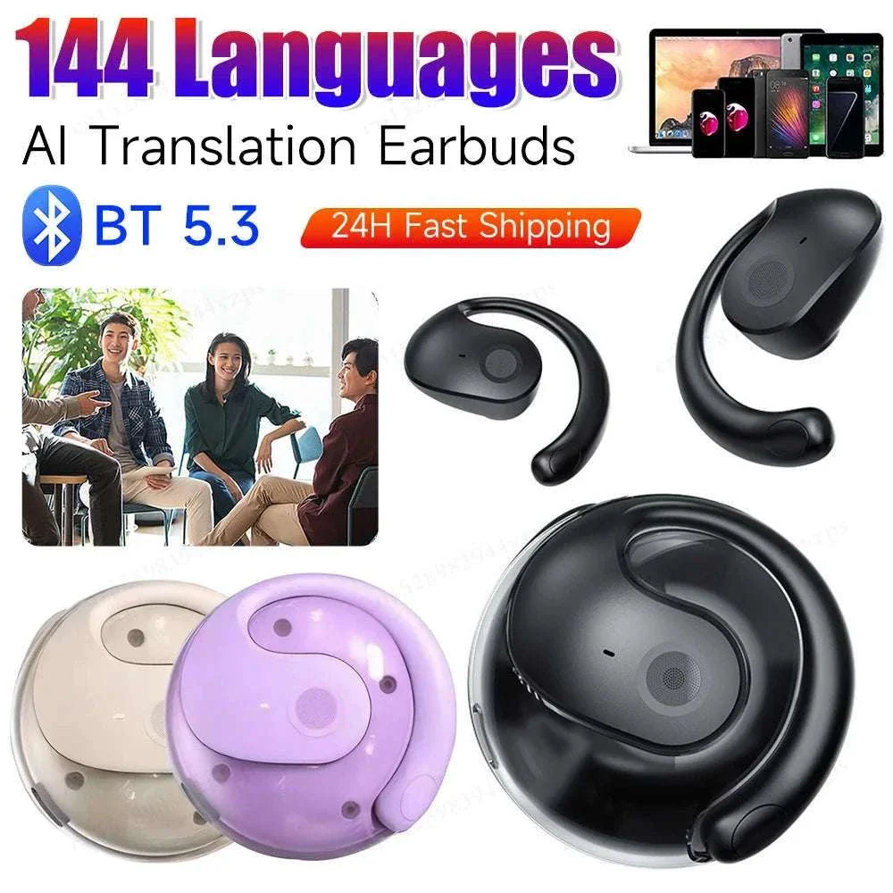 AI Real-Time Language Translation Earphones for Clear Communication - Image 3