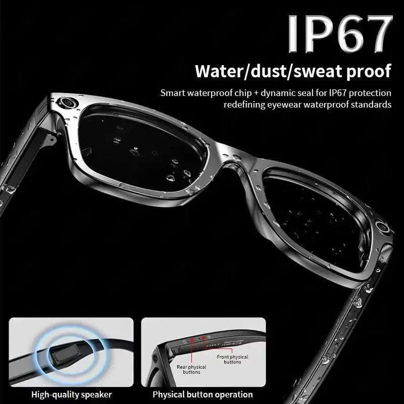 AI Smart Glasses with Camera, Translation, Bluetooth Calls & Video - Image 4