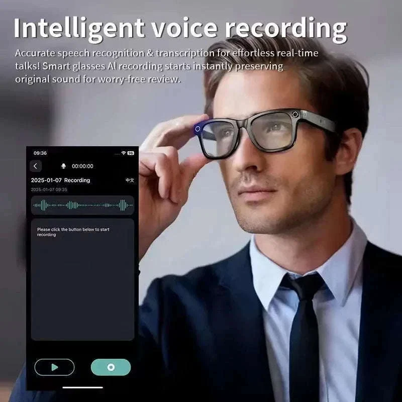 AI Smart Glasses with Camera, Translation, Bluetooth Calls & Video - Image 5