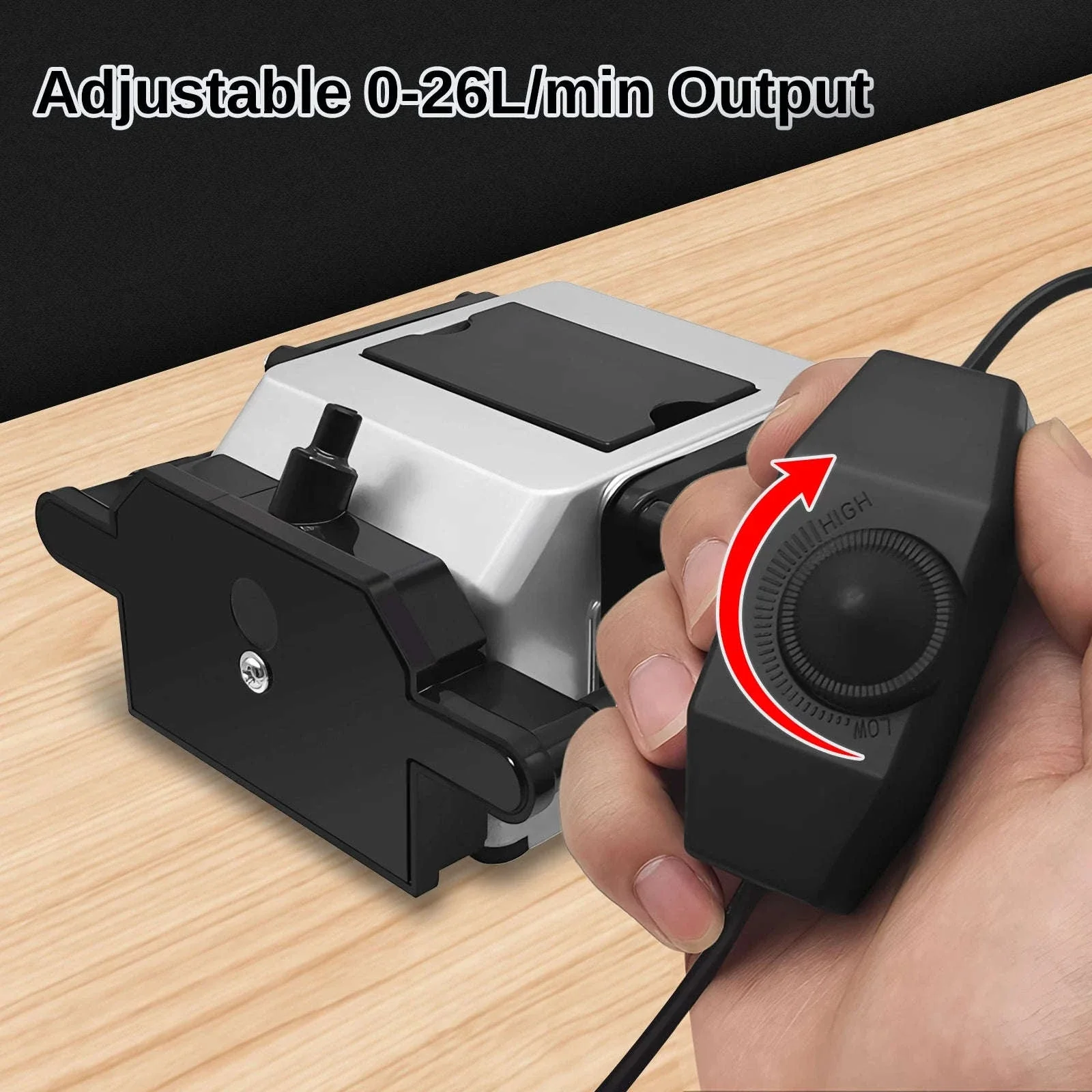 Air Assist Compressor DC 24V Adjustable 10-30 L/Min for Laser Cutter and Engraver - Image 4