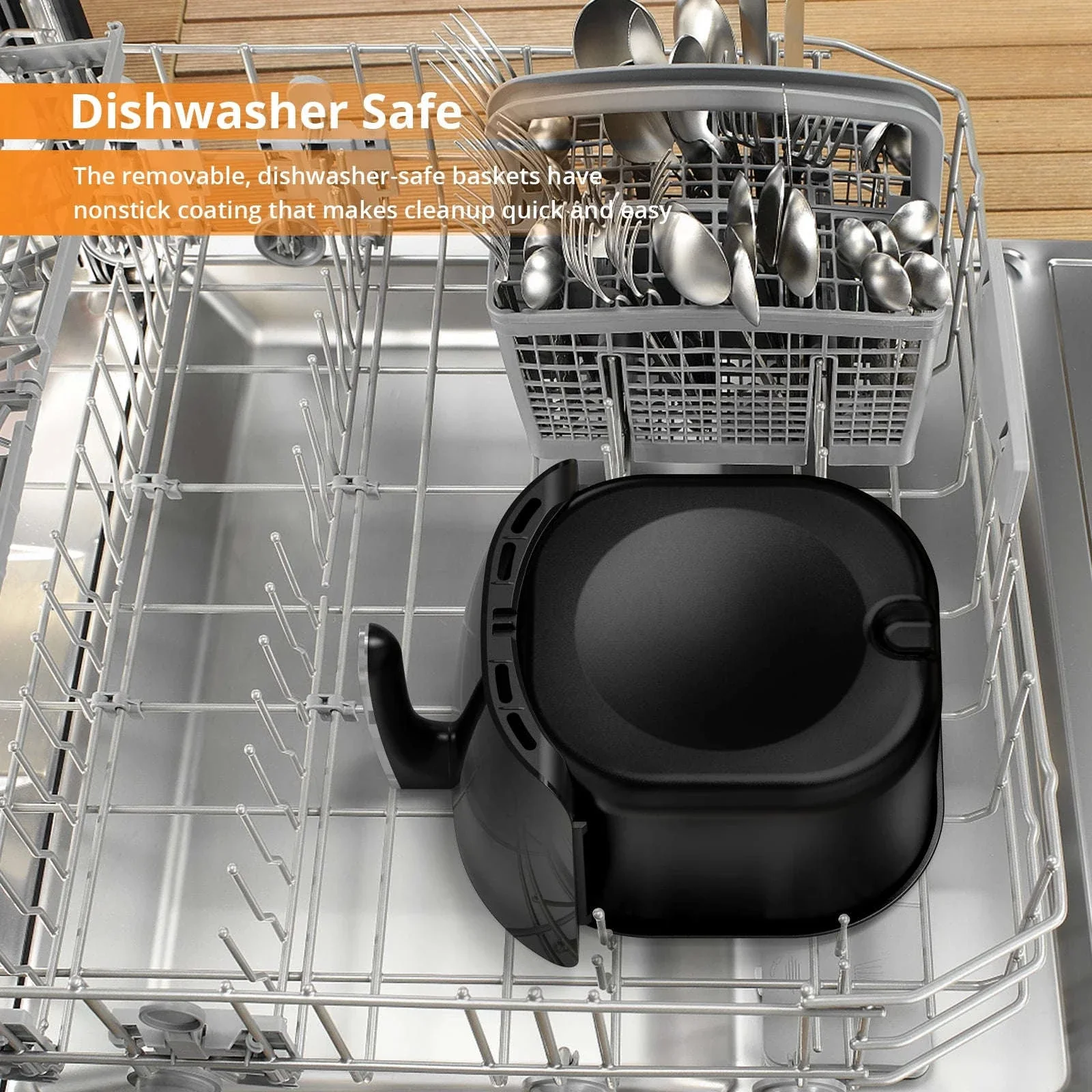 8QT Air Fryer with Viewing Window and Digital Presets - Image 6