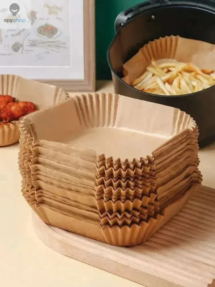 Air Fryer Liners 50-Pack Disposable Non-Stick Paper Liners - Image 14