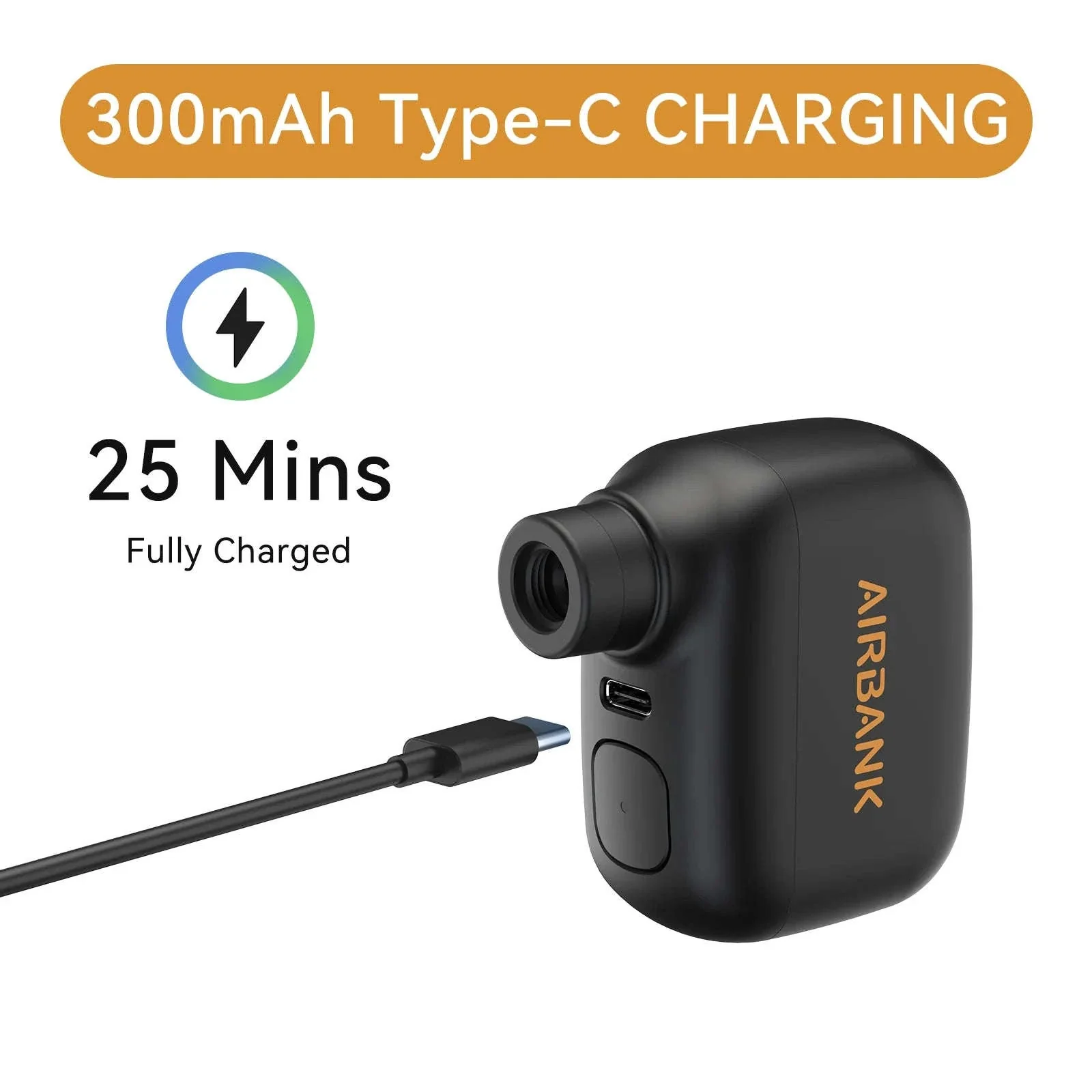 AIRBANK Pocket SE Mini Portable Electric Bike Pump - Image 4