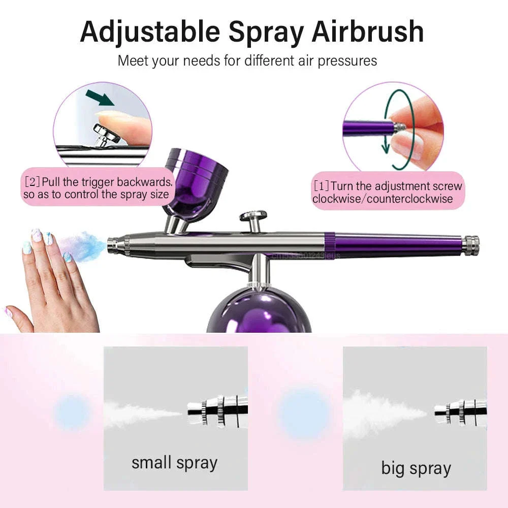 Wireless Airbrush Spray Gun for Smooth, Controlled Painting - Image 3