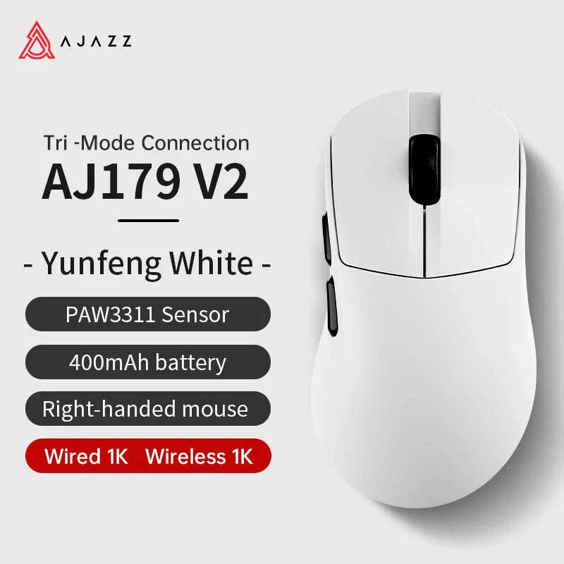 AJAZZ AJ179 PRO Ergonomic Wireless Gaming Mouse - Image 21