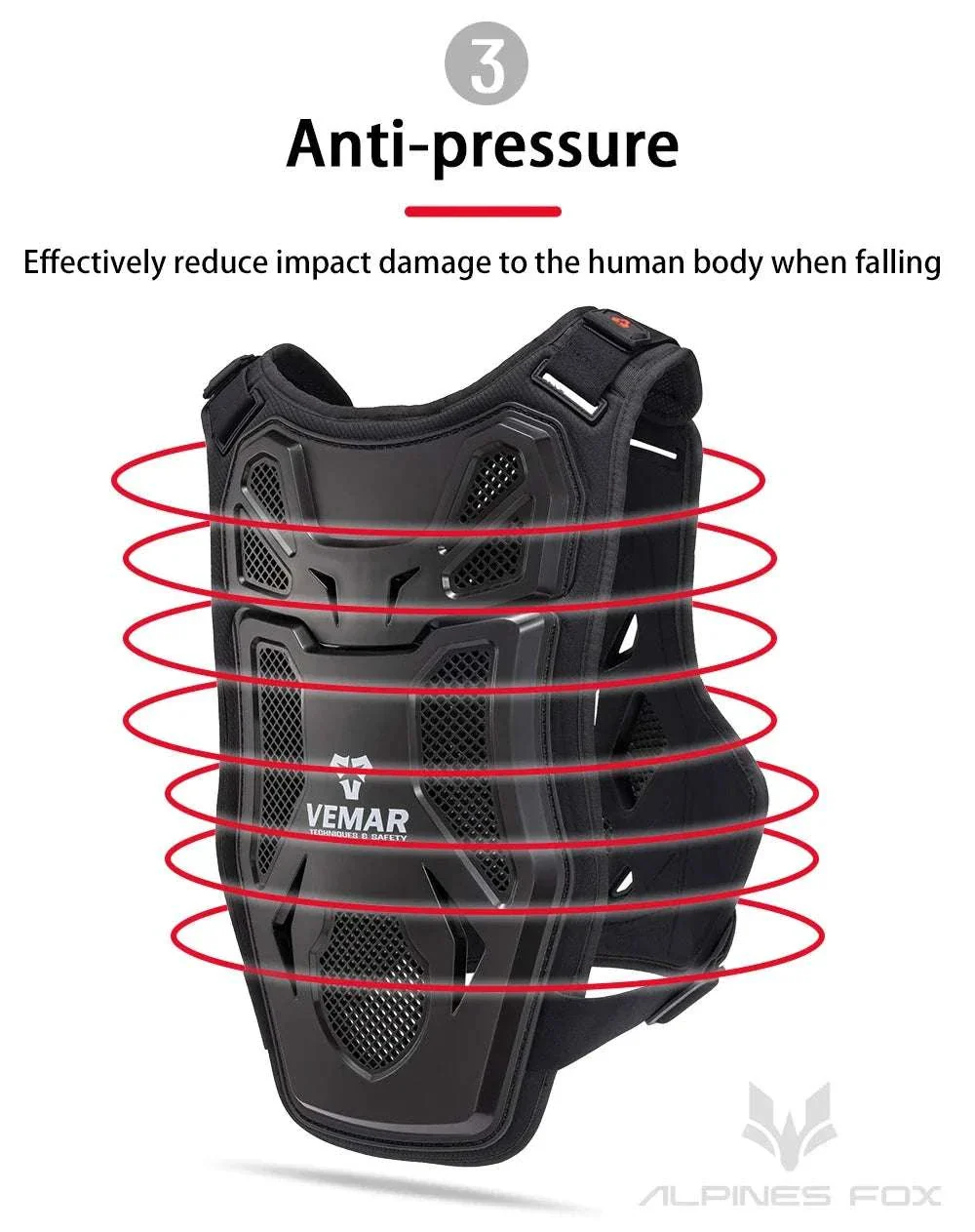 All-Season Motocross Armor Vest Chest & Back Protector Gear - Image 14