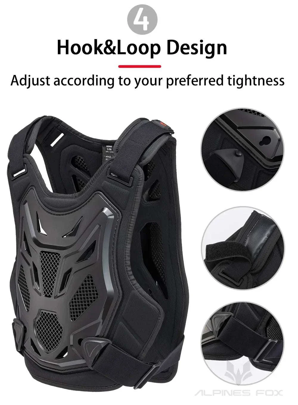 All-Season Motocross Armor Vest Chest & Back Protector Gear - Image 15
