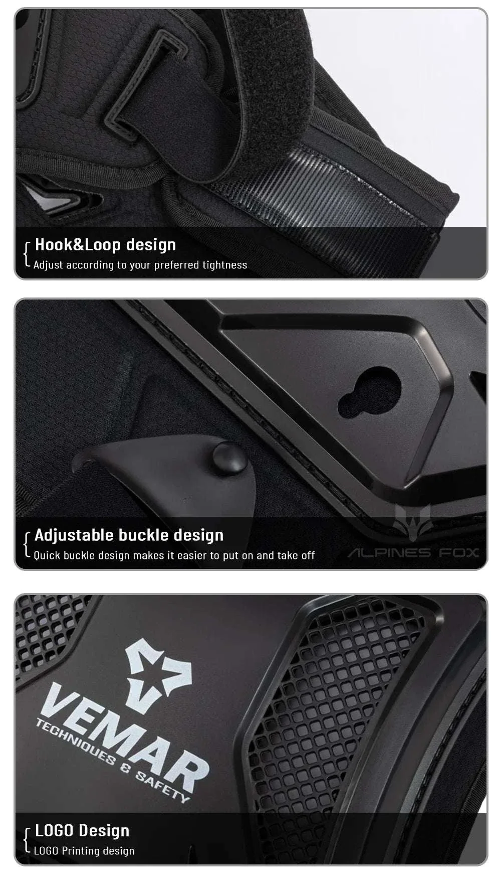 All-Season Motocross Armor Vest Chest & Back Protector Gear - Image 18