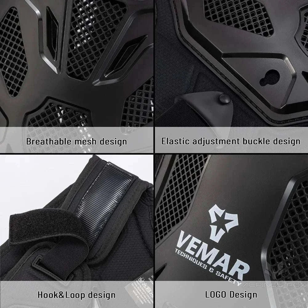 All-Season Motocross Armor Vest Chest & Back Protector Gear - Image 6