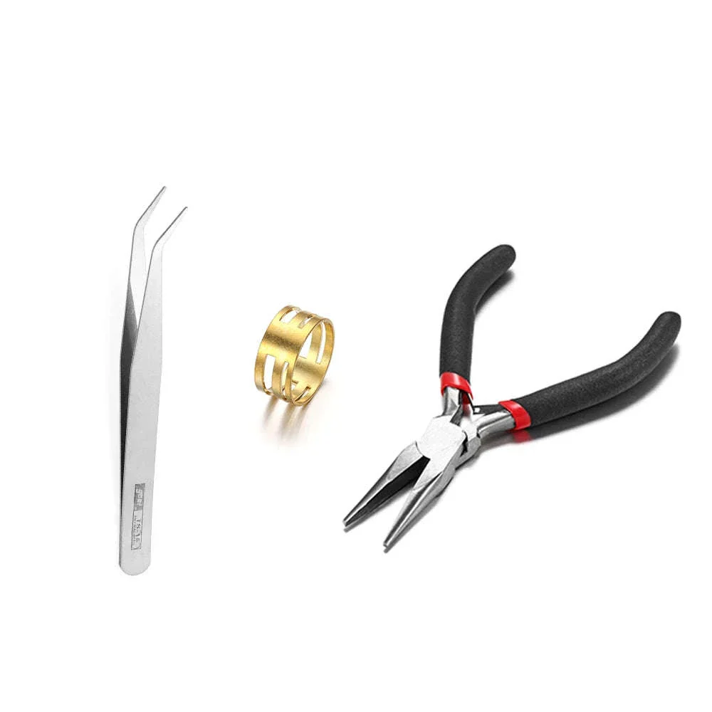 Alloy Jewelry Findings Set for DIY Repairs and Custom Pieces - Image 14