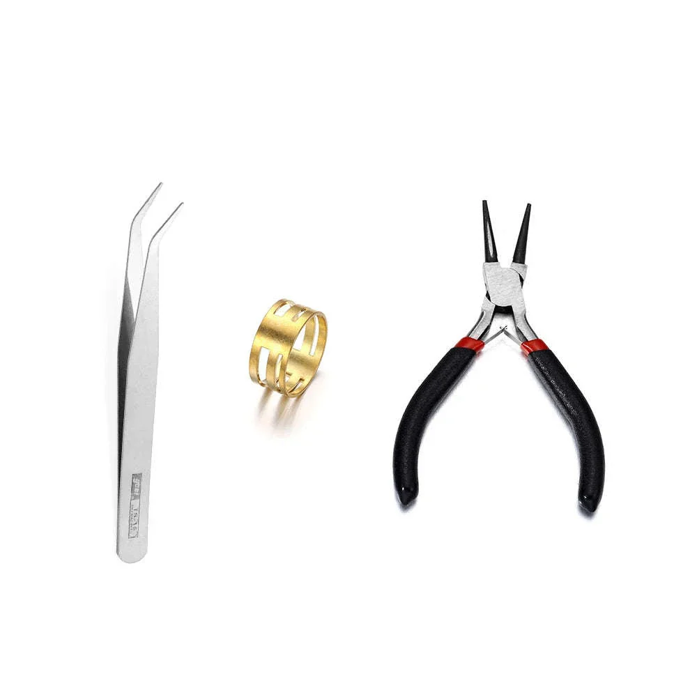 Alloy Jewelry Findings Set for DIY Repairs and Custom Pieces - Image 20