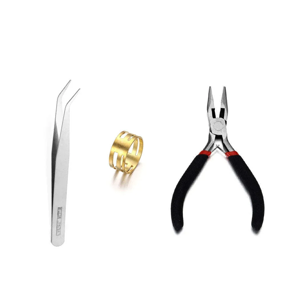 Alloy Jewelry Findings Set for DIY Repairs and Custom Pieces - Image 37
