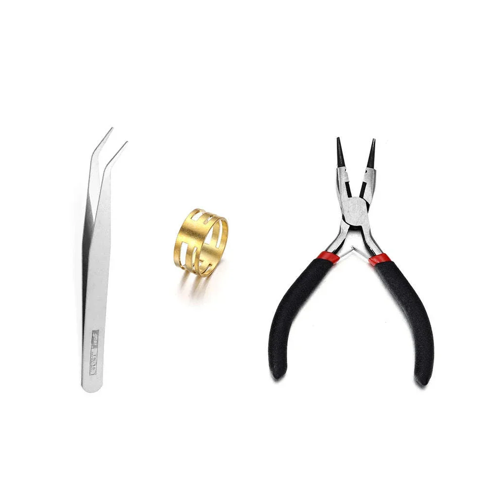 Alloy Jewelry Findings Set for DIY Repairs and Custom Pieces - Image 39