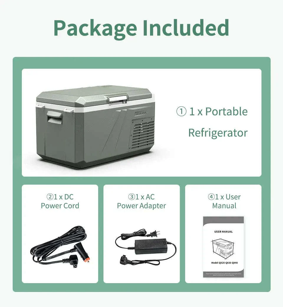 Alpicool QX Portable Car Refrigerator Freezer, 25L-40L - Image 13