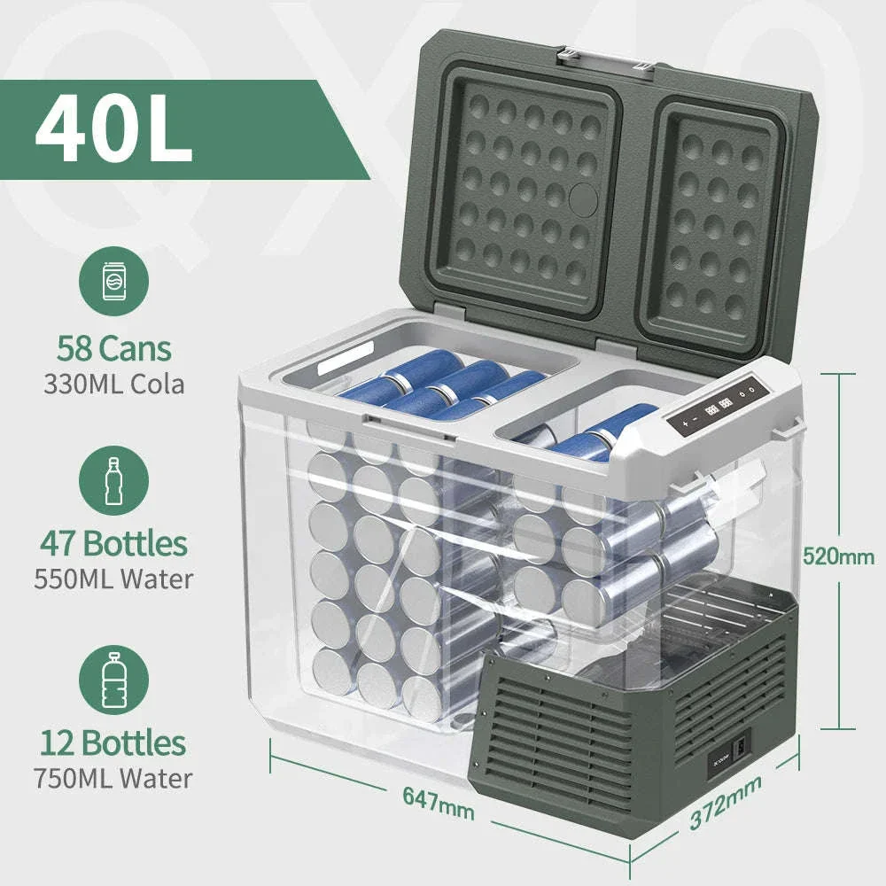 Alpicool QX Portable Car Refrigerator Freezer, 25L-40L - Image 21