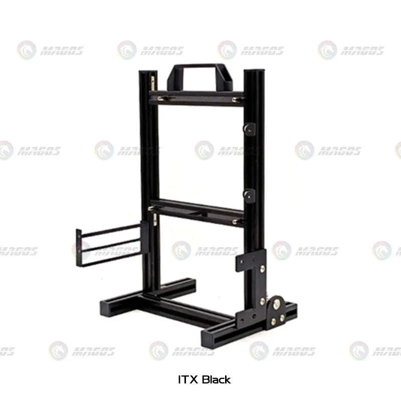 Open Frame Aluminum PC Case for ITX/MATX/ATX Builds - Image 18